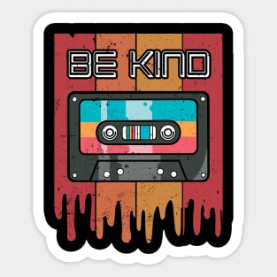 Classic Personalized Be Proud Name Cassette Sticker